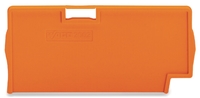 Wago End Plate Orange (Pack of 25)