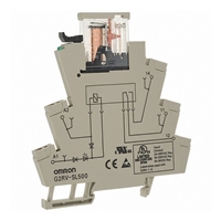 OMRON Relay & socket, 6 A contacts