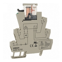 OMRON RELAY & SOCKET, 6 A CONTACTS,