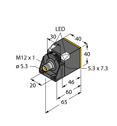 TURCK (Ni35U-CK40-AP6X2-H1141) INDUCTIVE SENSOR
