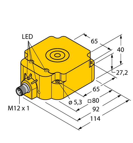TURCK BI50U-Q80-VP4X2-H1141