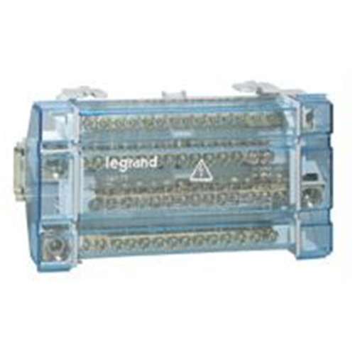 LEGRAND 160A 4 POLE DISTRIBUTION BLOCK