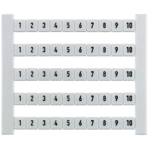 WEIDMULLER DEK 6 FSZ 1-10 MARKER 1-10