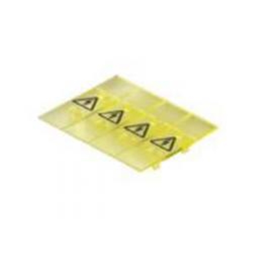 WIELAND 4 WAY COVER WITH WARNING SYMBOL