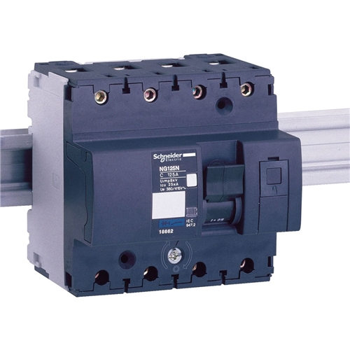 SCHNEIDER 50A 4P 25kA NG125N MCB CURVE TYPE C