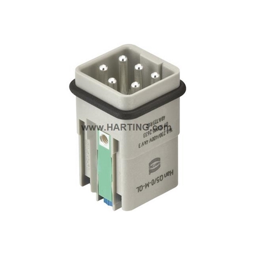 HARTING MALE CONNECTOR HAN 3A