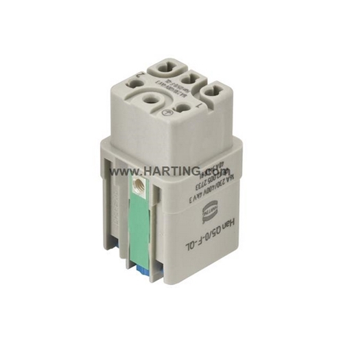 HARTING FEMALE CONNECTOR HAN 3A