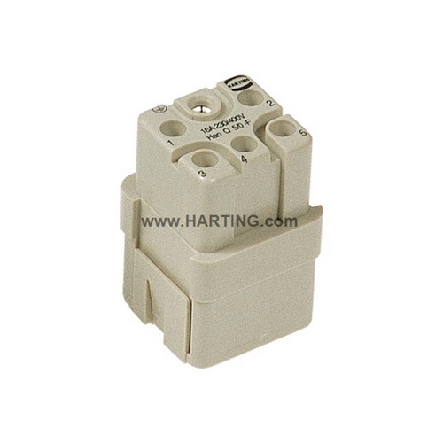 HARTING HAN Q SHELL CRIMP FEMALE 5+E