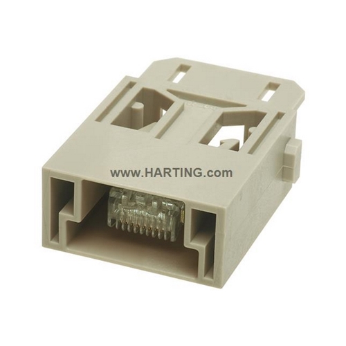 Harting Han 1Mod-M RJ45 module for Plug