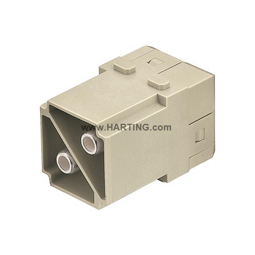 HARTING HAN MODULAR 2 MODULE MALE 100M