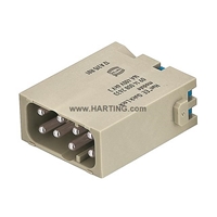 HARTING HAN EE QUICK-LOCK MODULE, MALE