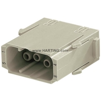 HARTING HAN EE 8 WAY INSERT MALE