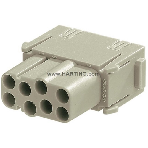 HARTING HAN EE 8 WAY INSERT FEMALE