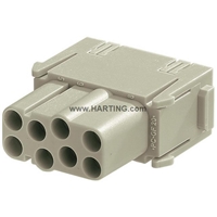 HARTING HAN EE 8 WAY INSERT FEMALE