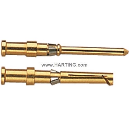 HARTING MALE CONTACT 0.5MM