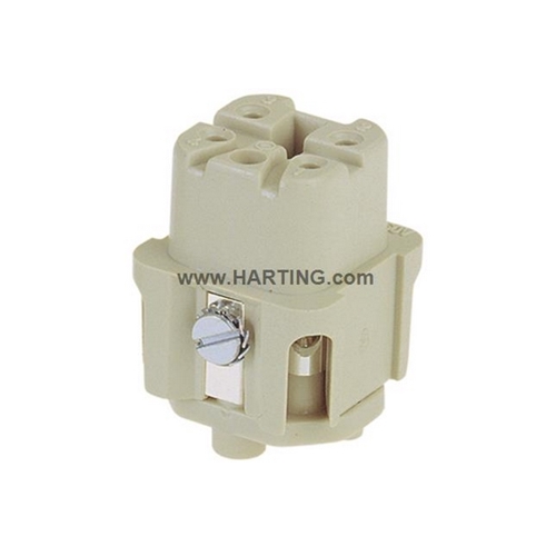 HARTING FEMALE CONNECTOR HAN4A