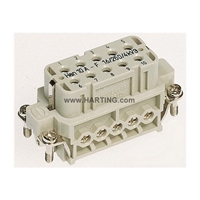 HARTING FEMALE INSERT 10 PIN