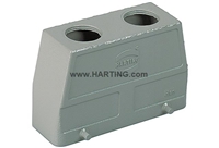 HARTING TOP ENTRY HOOD 2 ENTRIES