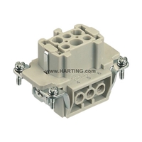 HARTING 6 PIN FEMALE INSERT