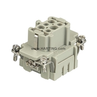 HARTING 6 PIN FEMALE INSERT