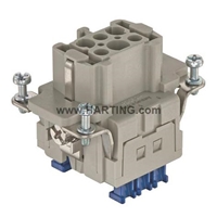 HARTING HAN 6 ES PRESS FEMALE INSERT