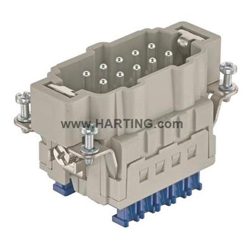 HARTING HAN 10 ES PRESS MALE INSERT