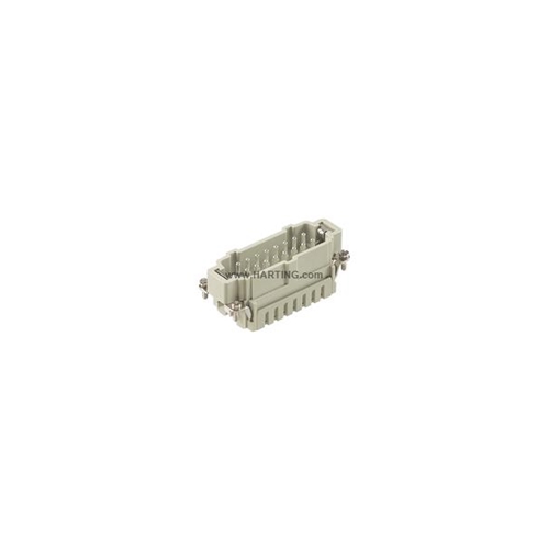 HARTING 16 PIN MALE INSERT (1-16)