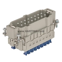 HARTING HAN 16 ES PRESS MALE INSERT