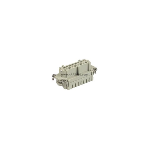 HARTING 16 PIN FEMALE INSERT (1-16)