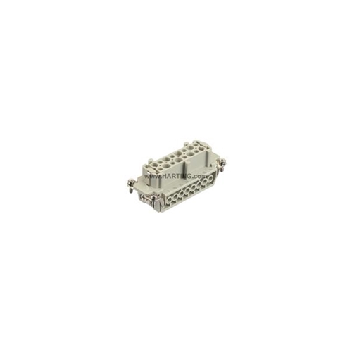 HARTING 16 PIN FEMALE INSERT (17-32)