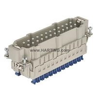HARTING HAN 24 ES PRESS MALE INSERT