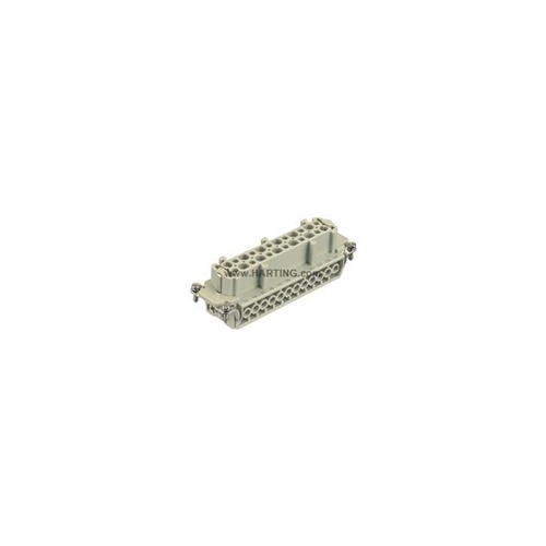 HARTING 24 PIN FEMALE INSERT (25-48)