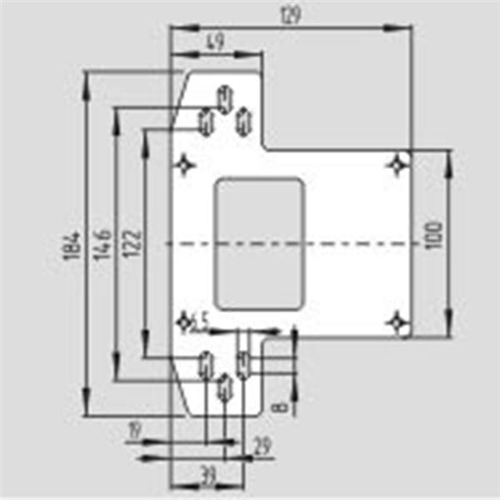 SCHMERSAL MP AZM-415 MOUNTING BRACKET