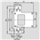 SCHMERSAL MP AZM-415 MOUNTING BRACKET