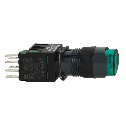 SCHNEIDER GREEN PROJECTING ILLUM PUSHBUTTON