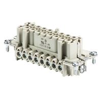 WIELAND 7030016400 16 POLE FEMALE INSERT