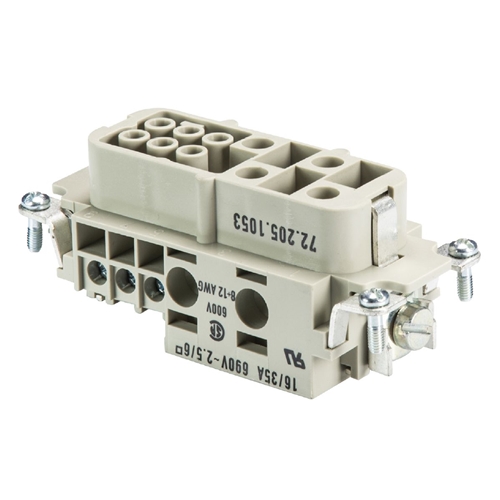 WIELAND 4/6 35A/16A FEMALE INSERT