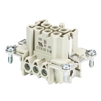 WIELAND 7030006400 6 POLE FEMALE INSERT