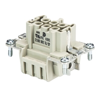 Wieland Female insert BAS BUS 6 2,5 50 6P+Earth