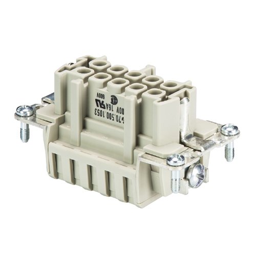 WIELAND FEMALE INSERT BAS BUF 50A