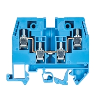 Wieland WK4/D2/2 Duo terminal 2 in 2 out Blue