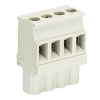 WIELAND 3 WAY PLUG (STR) GREY