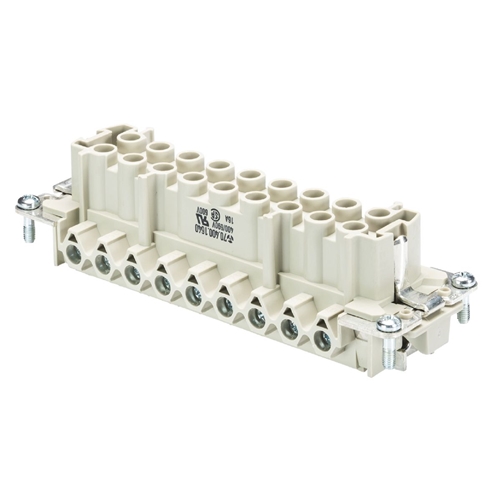 WIELAND 16 POLE + 2 SWITCHING CONTACTS