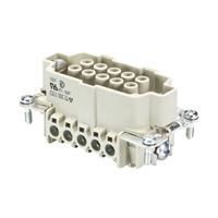 WIELAND FEMALE INSERT 16A 10P + EARTH