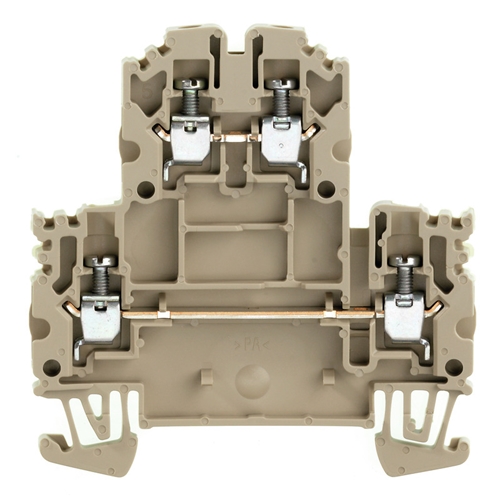 Weidmuller WDK 2.5N Double-tier terminal, Screw co