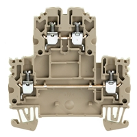 Weidmuller WDK 2.5N Double-tier terminal, Screw co