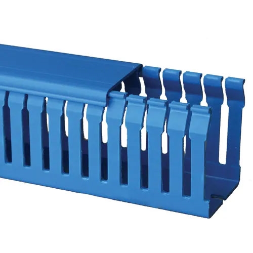 Betaduct H: 80Wx60mm Blue Narrow Slot Cable 8x2m