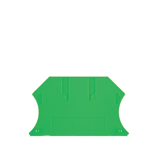 WEIDMULLER WAP 2.5-10 GN END PLATE GREEN
