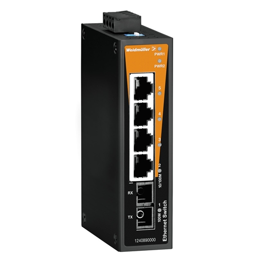 WEIDMULLER ETHERNET SWITCH 4xRJ45 1xSC