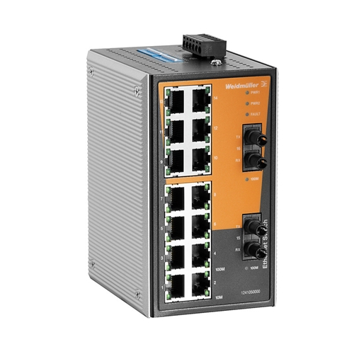 WEIDMULLER  IE-SW-VL16T-14TX-2ST NETWORK SWITCH